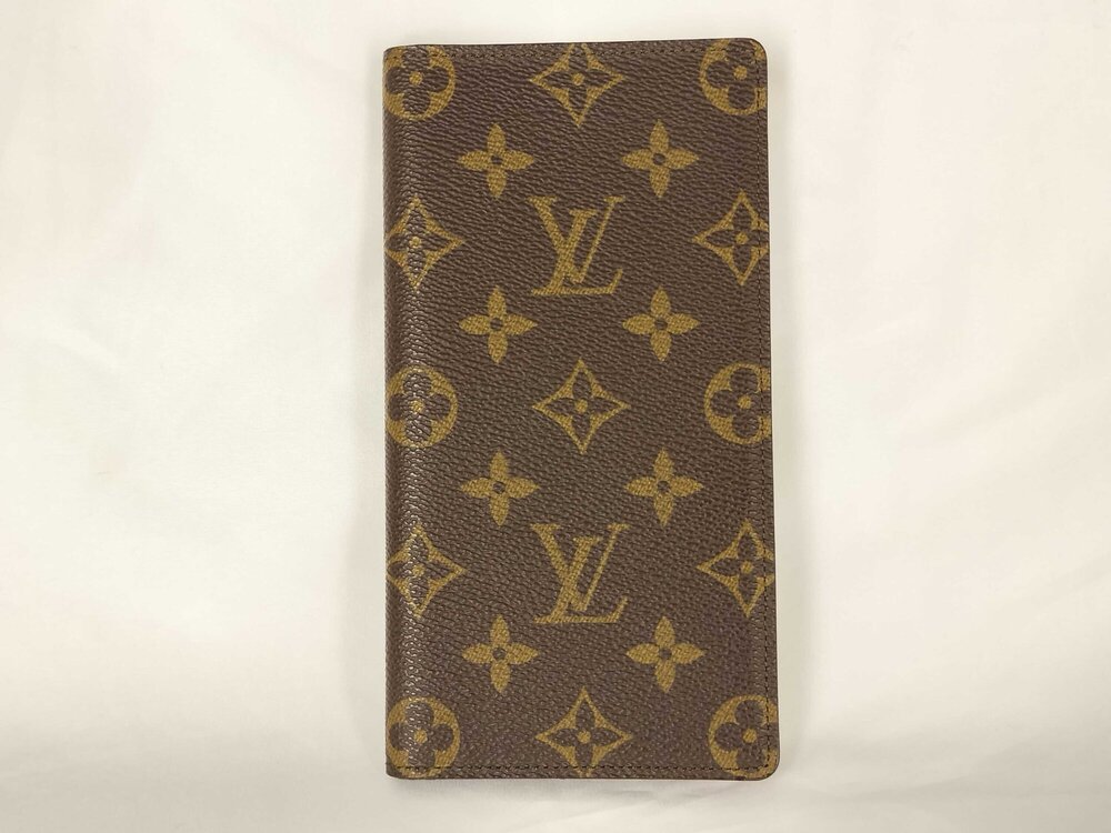 Louis Vuitton Monogram Porte Valeurs Cartes Long Billfold Wallet Vintage M61823